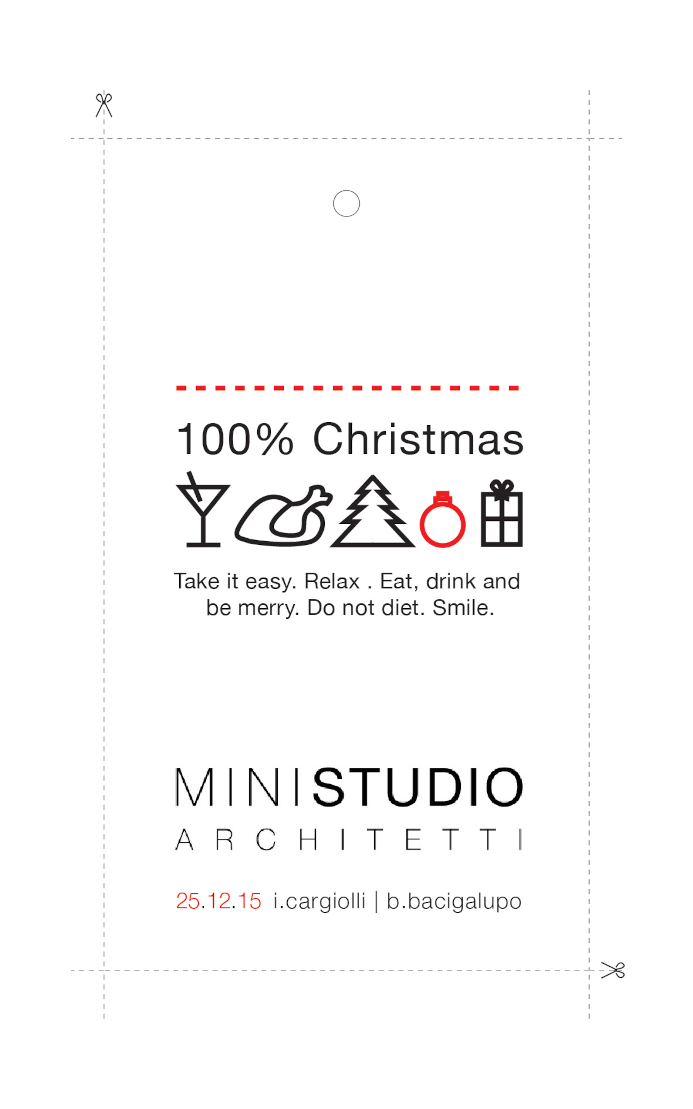 ministudio architetti grafica merry christmas
